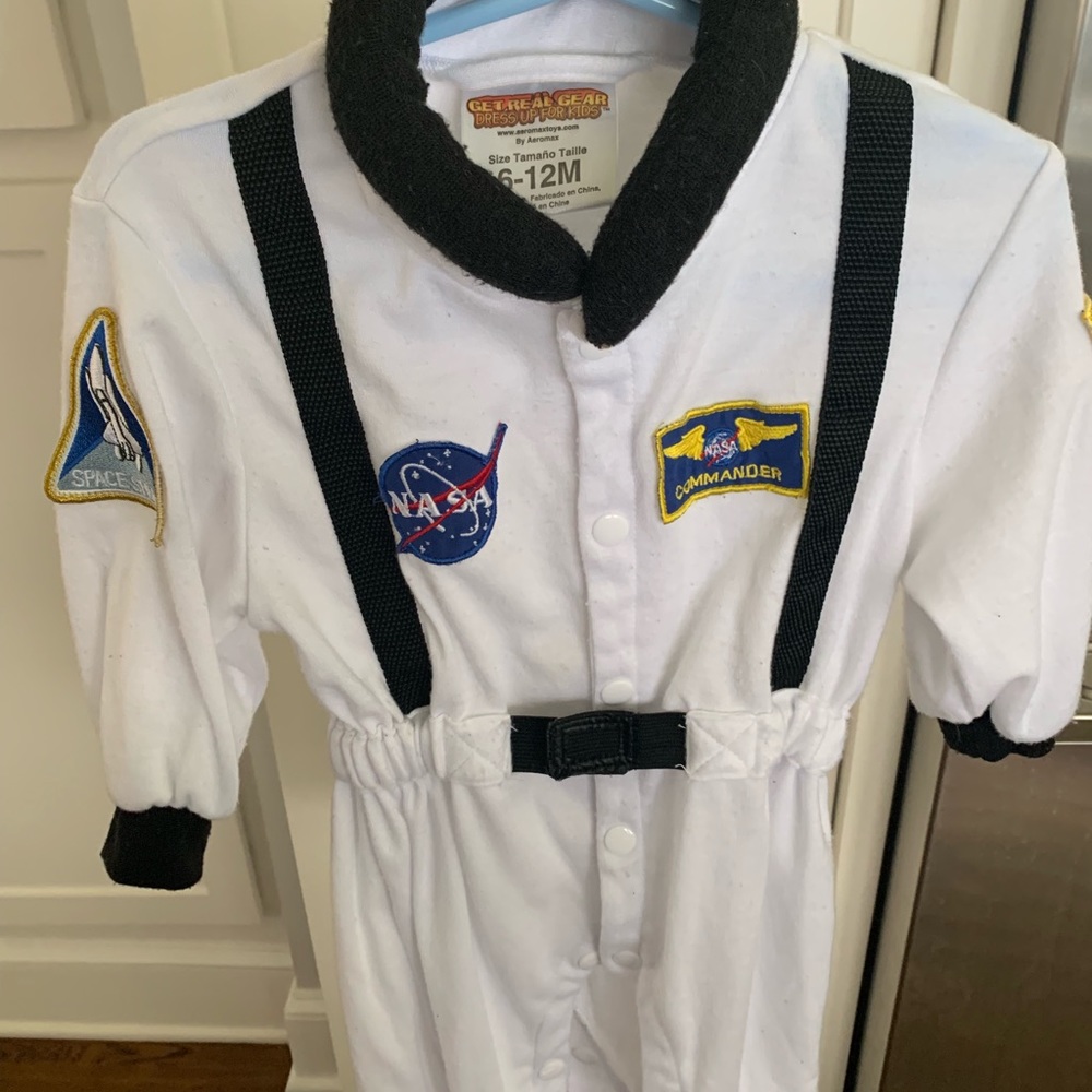 NASA costume 6-12 months EUC